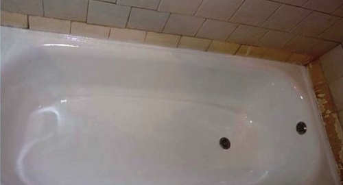 Реставрация ванны жидким акрилом | Пудож