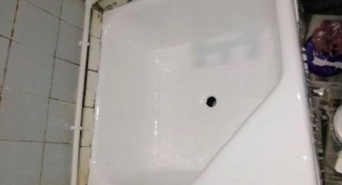 Обновление душевого поддона акрилом | Пудож